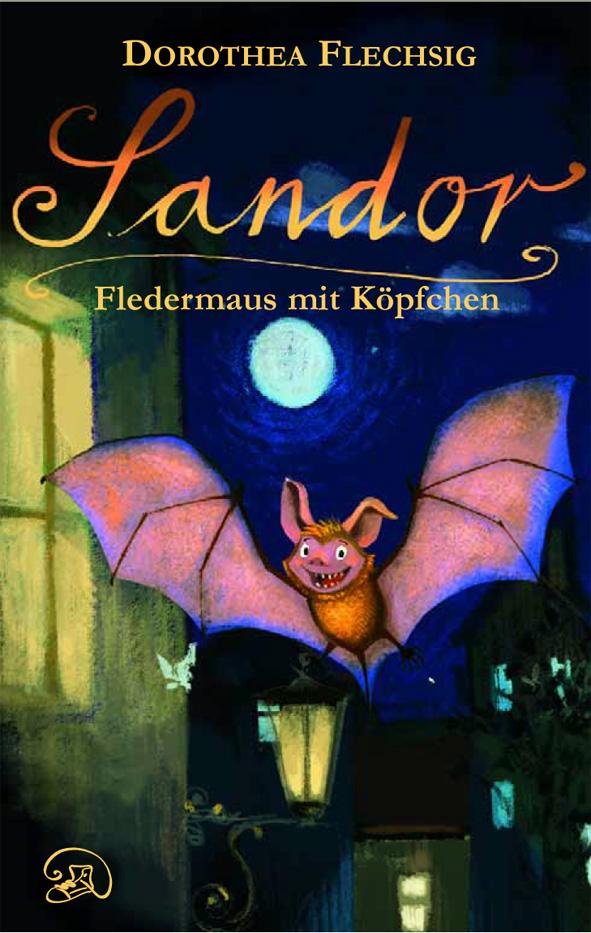 Sandor 01. Fledermaus mit Köpfchen