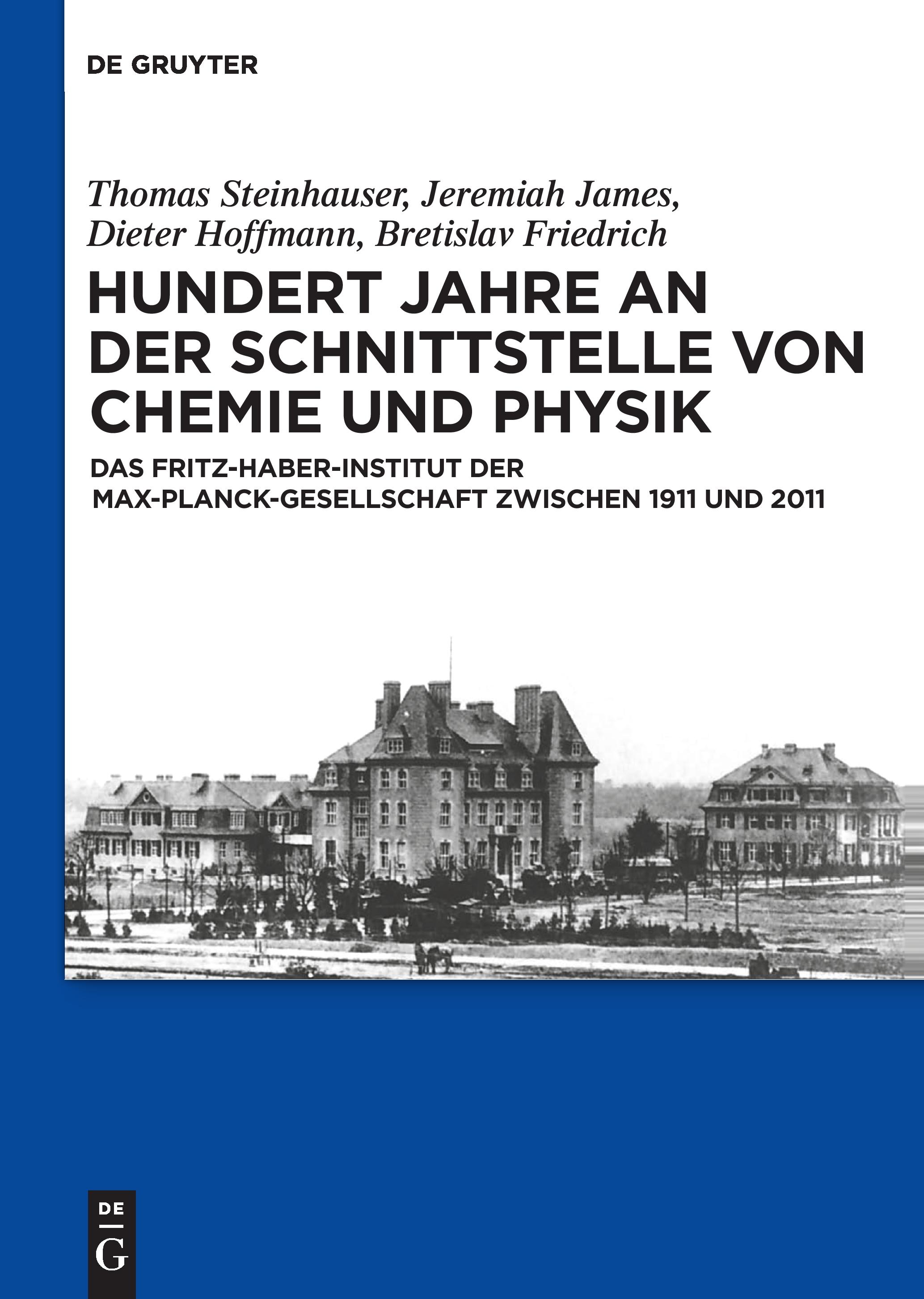 Hundert Jahre an der Schnittstelle von Chemie und Physik