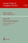 Types for Proofs and Programs