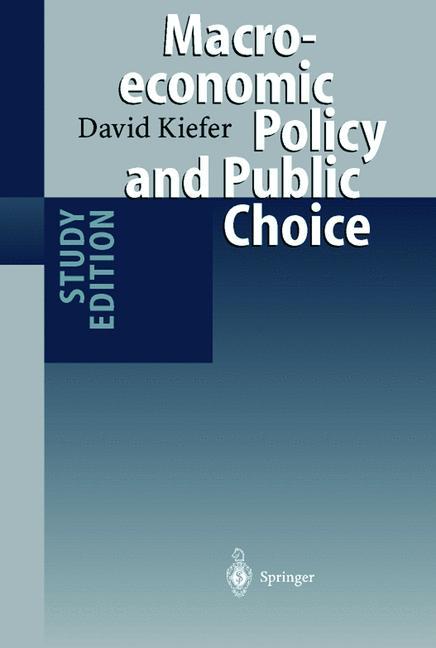 Macroeconomic Policy and Public Choice