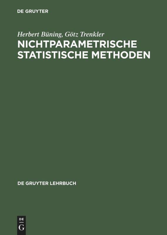 Nichtparametrische statistische Methoden