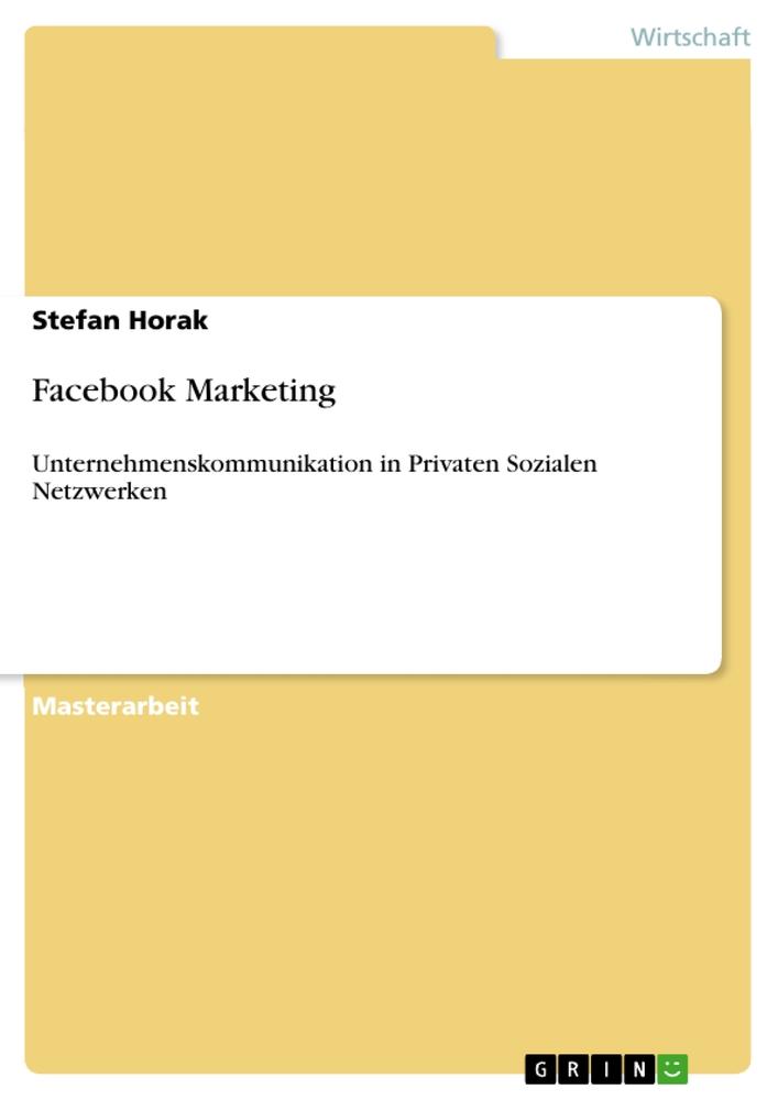 Facebook Marketing