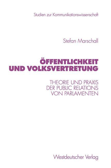 Öffentlichkeit und Volksvertretung