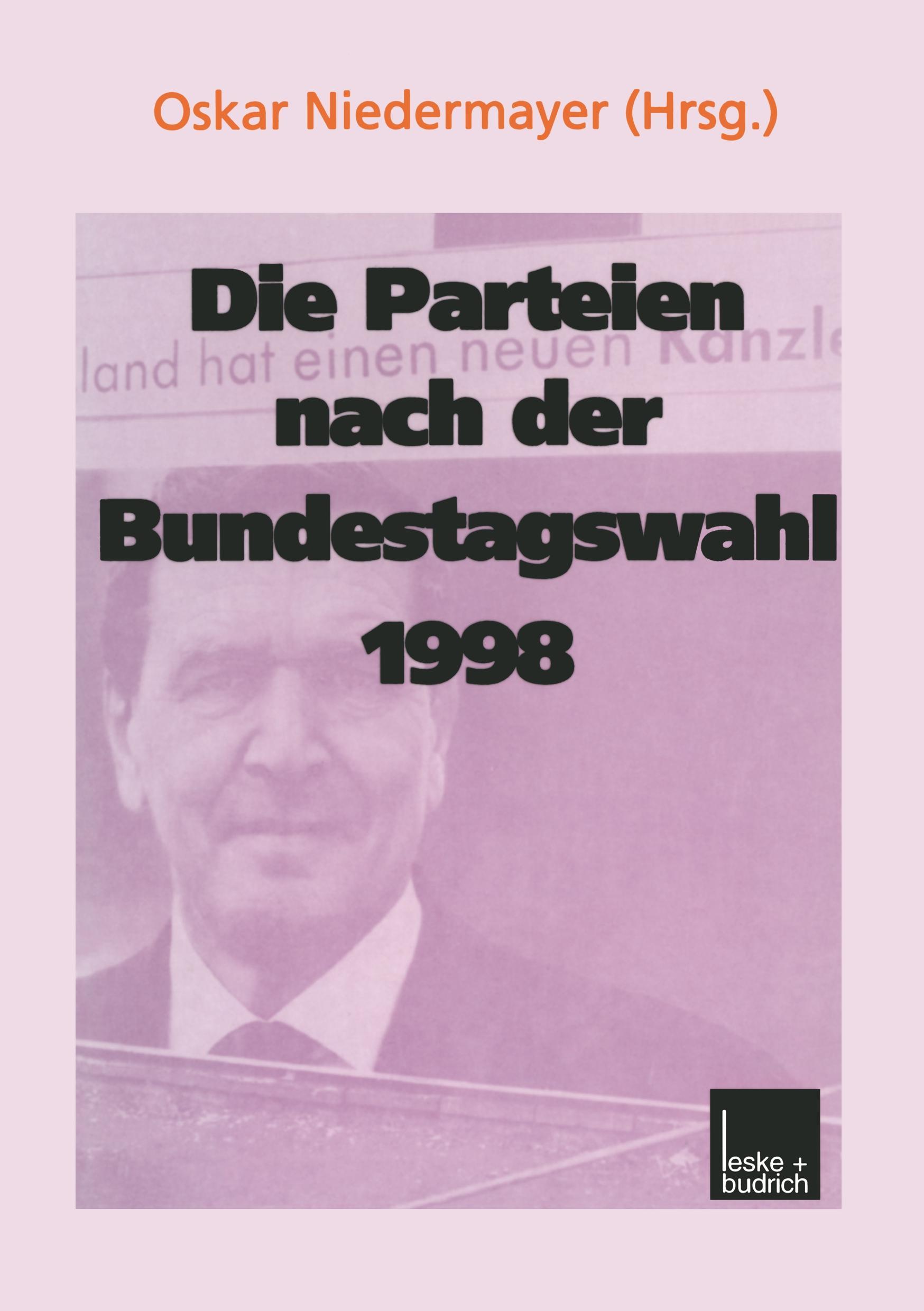 Die Parteien nach der Bundestagswahl 1998