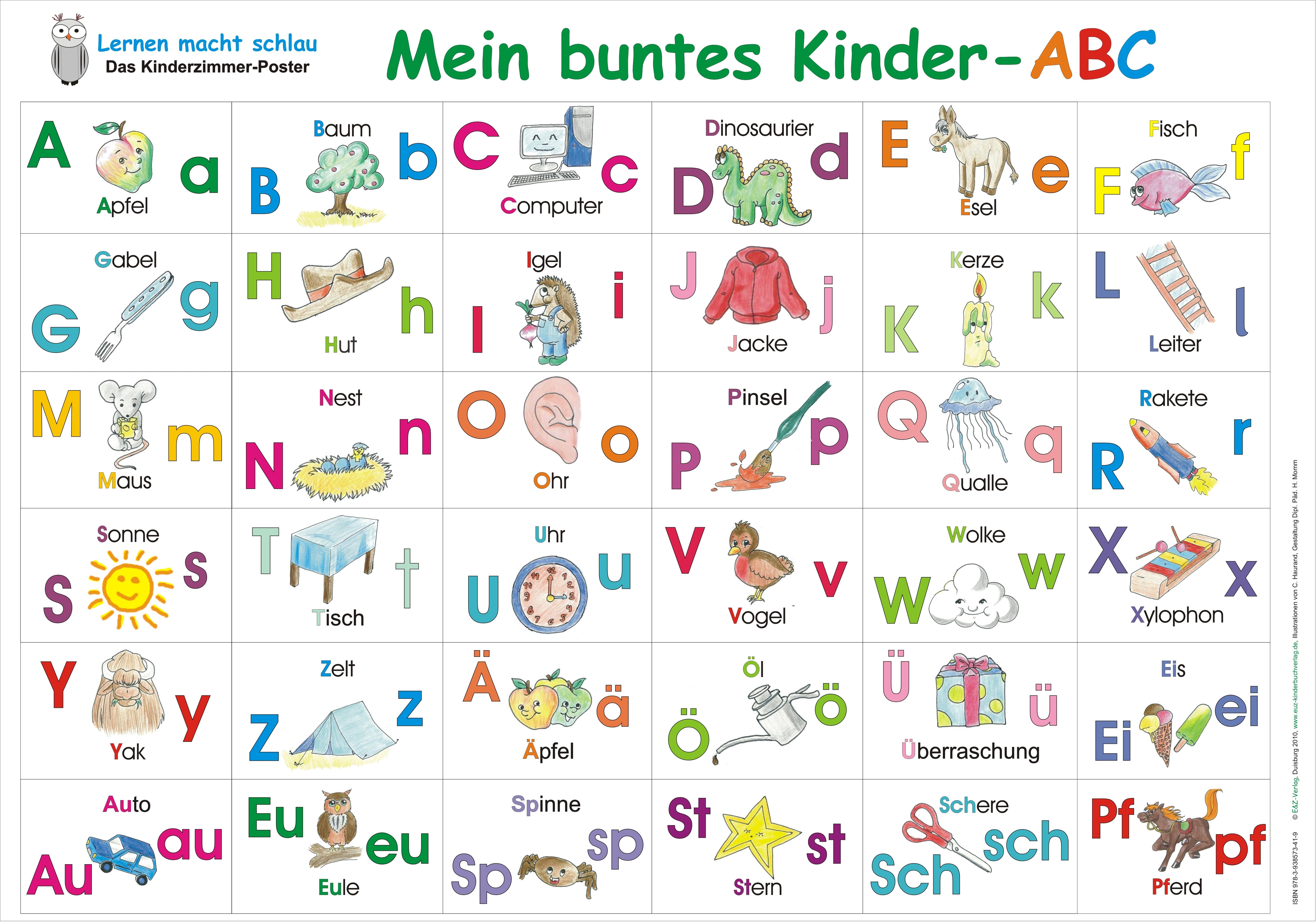 Mein buntes Kinder-ABC