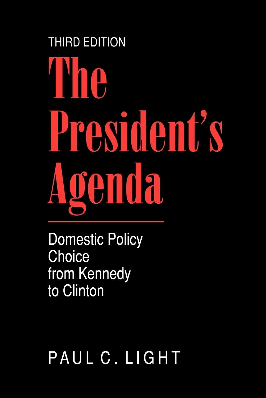 The President's Agenda