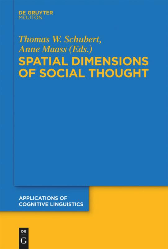 Spatial Dimensions of Social Thought