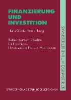 Finanzierung und Investition