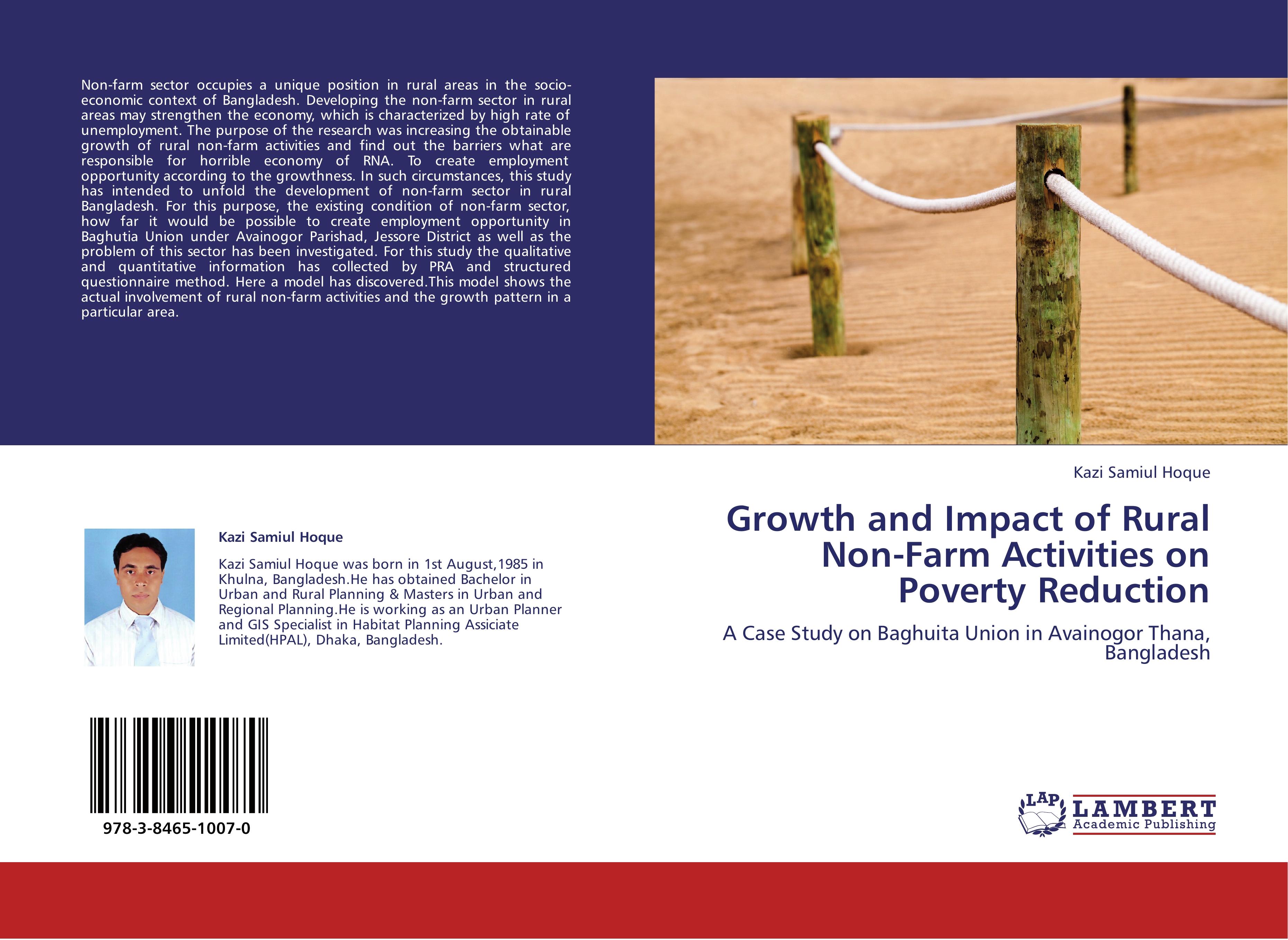 Growth and Impact of Rural Non-Farm Activities on Poverty Reduction