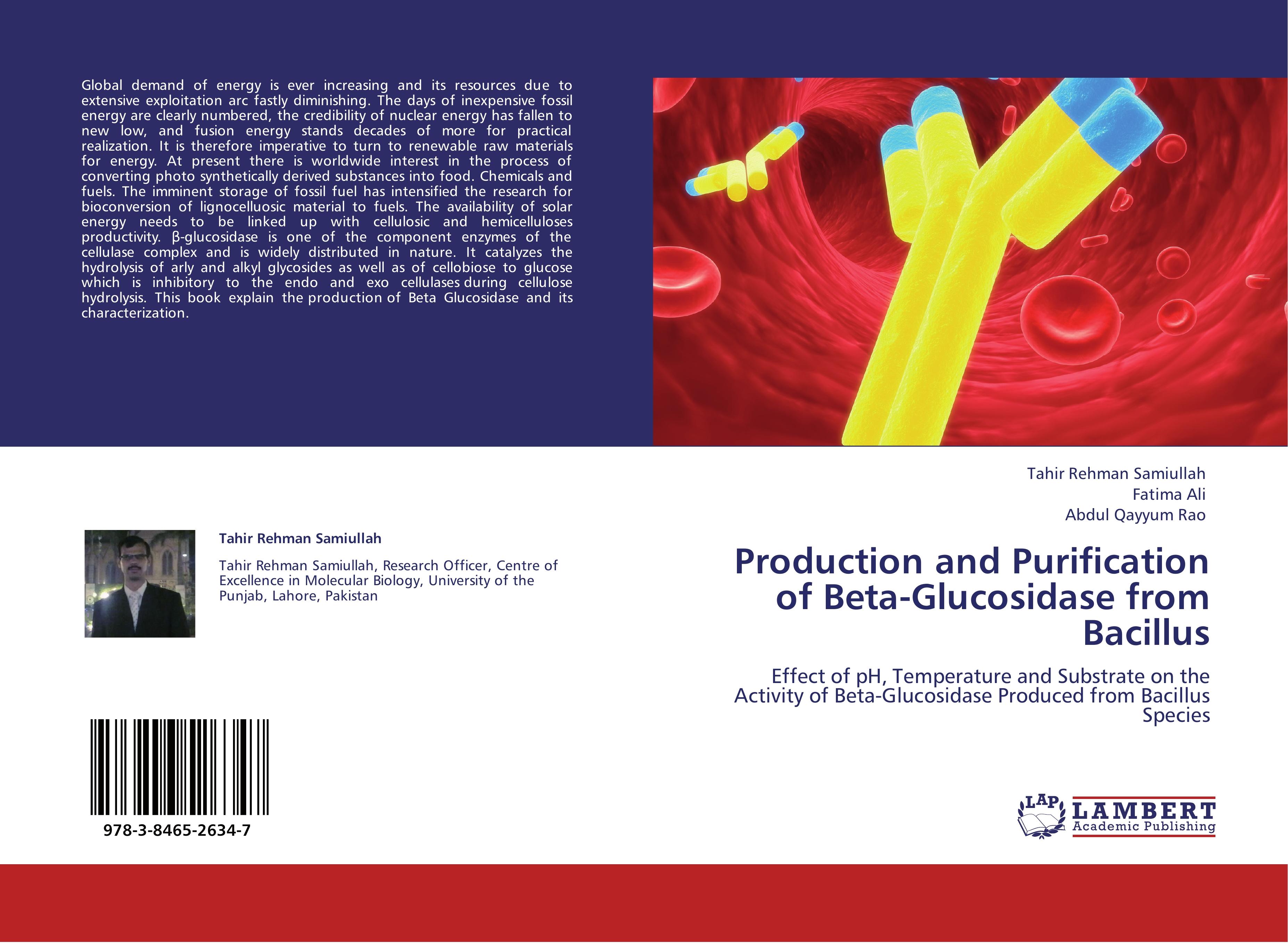 Production and Purification of Beta-Glucosidase from Bacillus