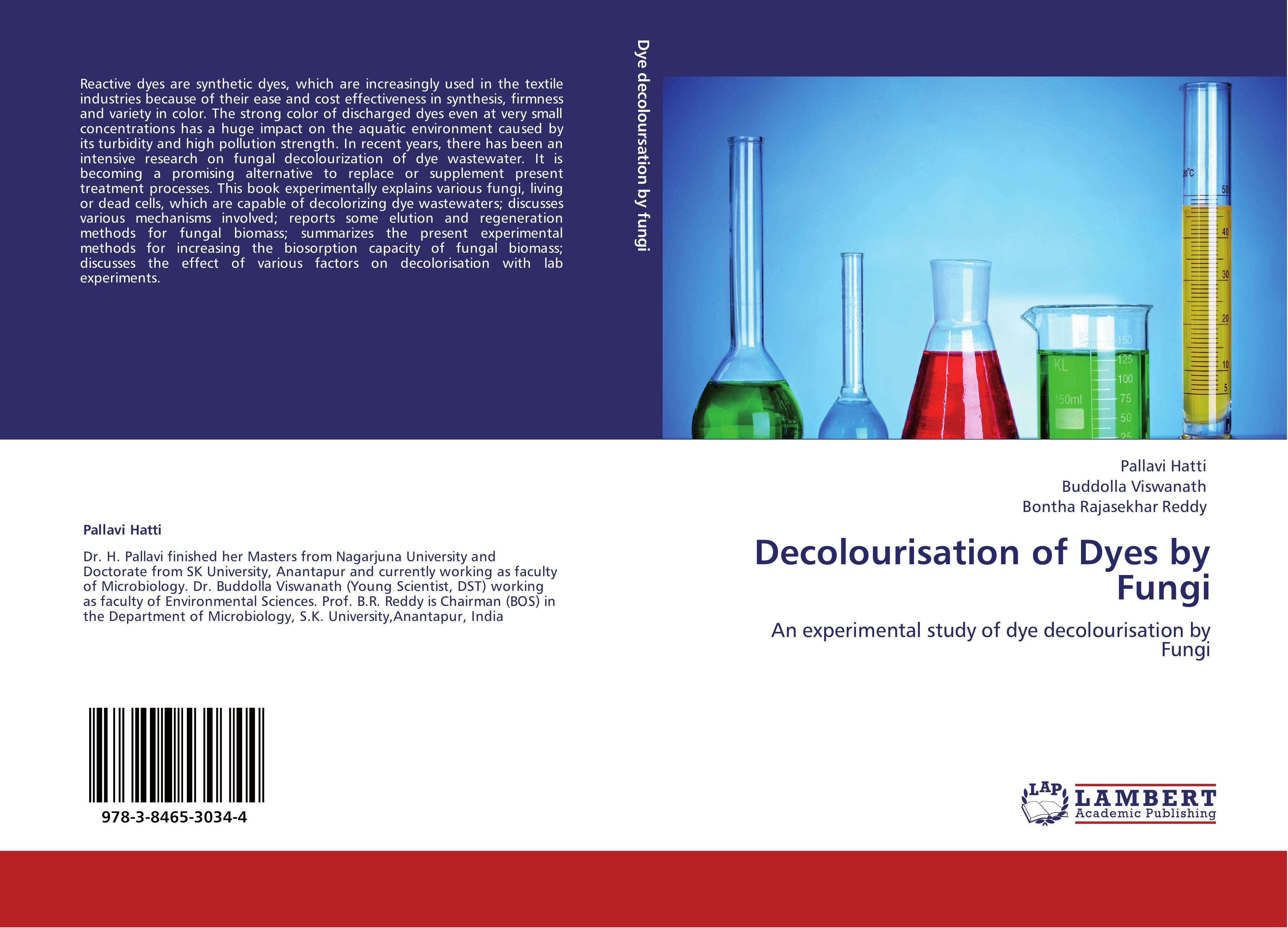 Decolourisation of Dyes by Fungi