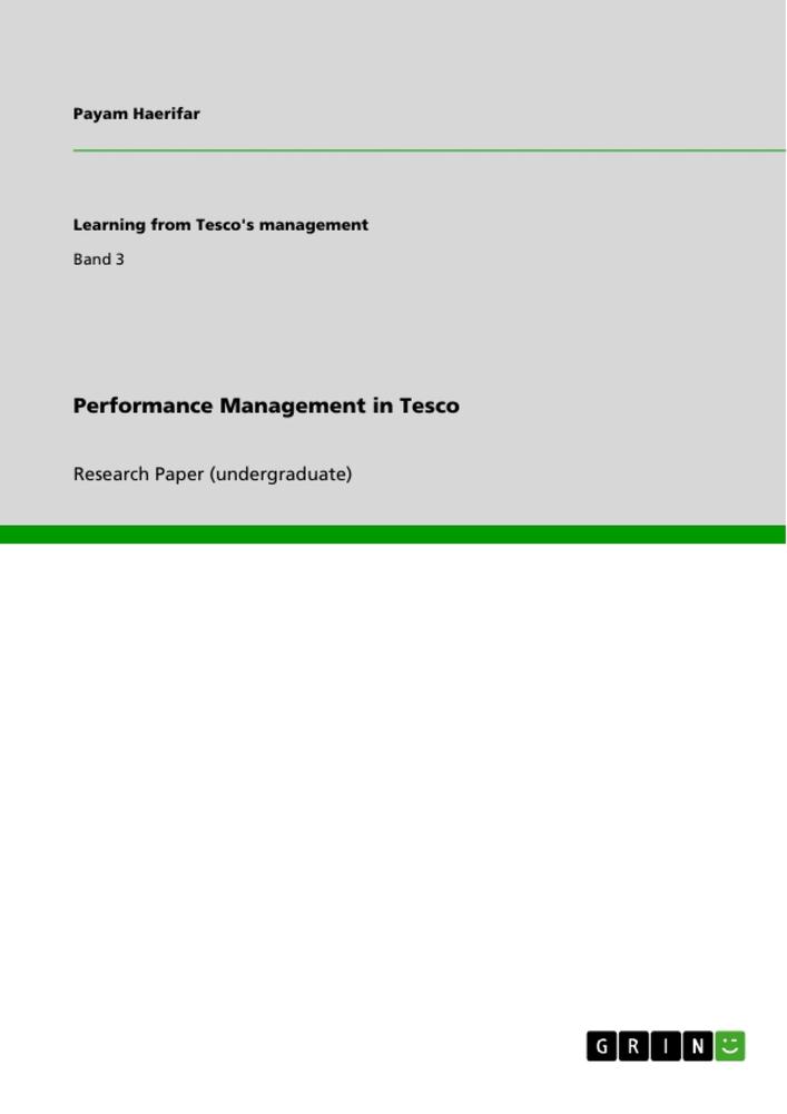 Performance Management in Tesco