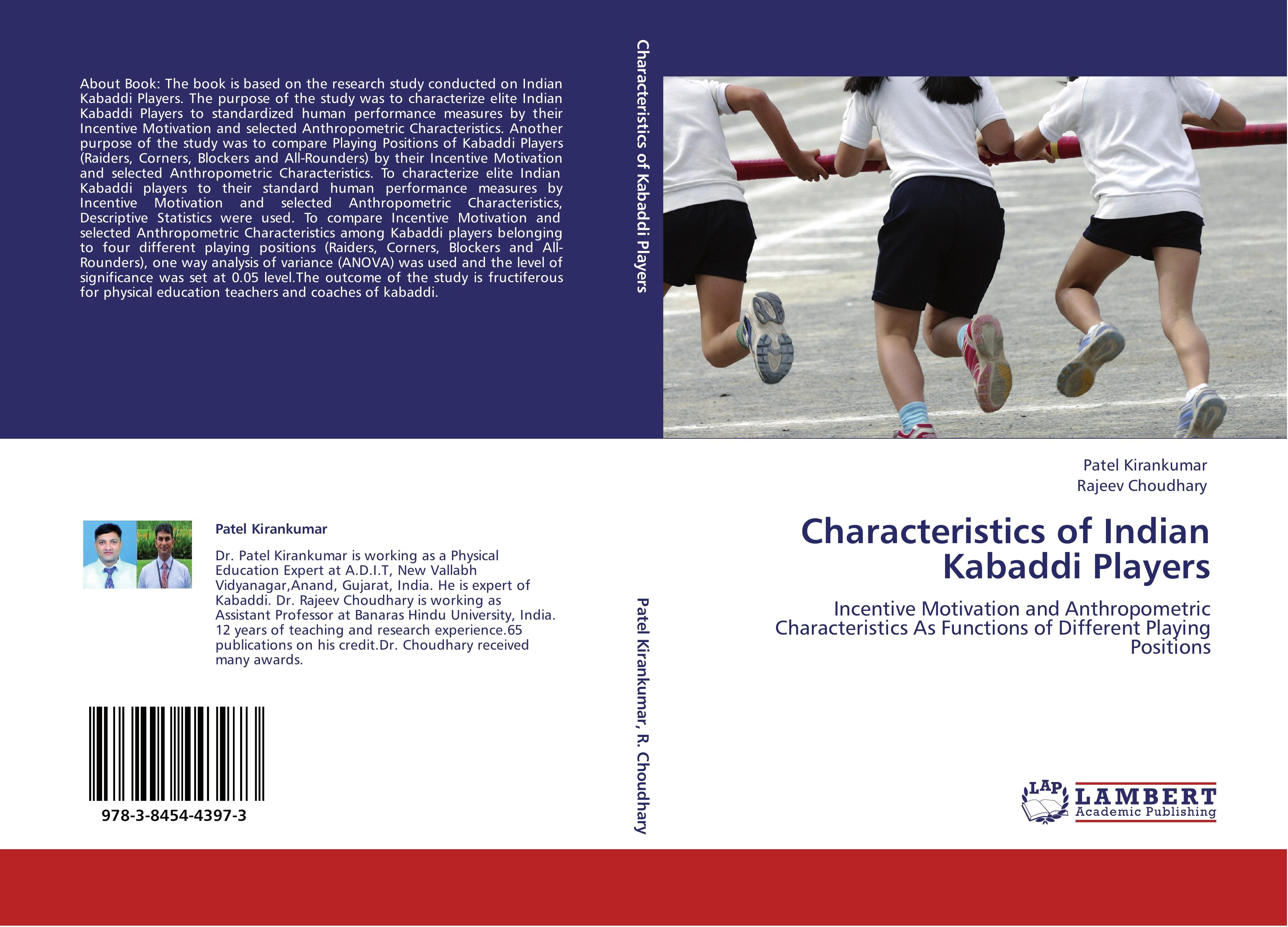 Characteristics of Indian Kabaddi Players