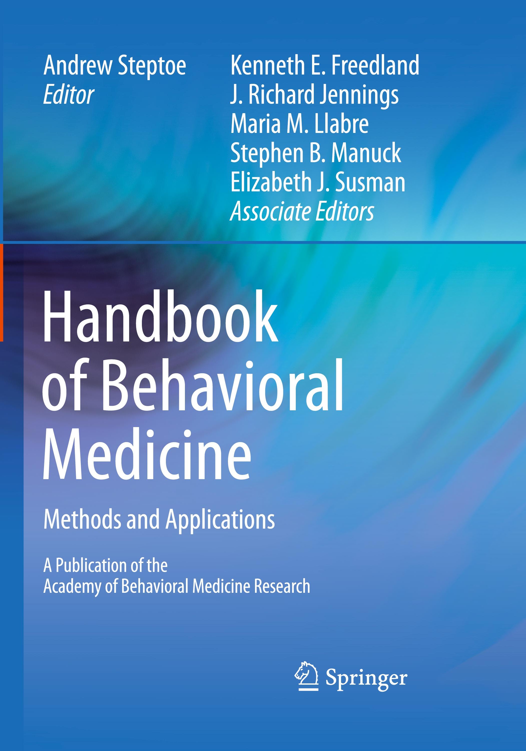 Handbook of Behavioral Medicine