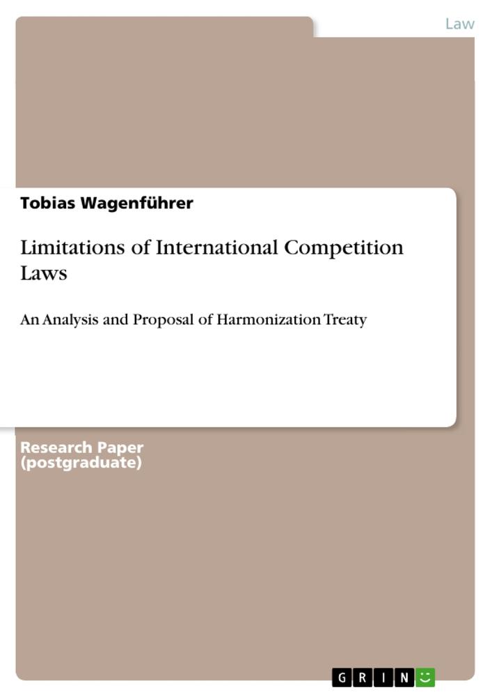 Limitations of International Competition Laws