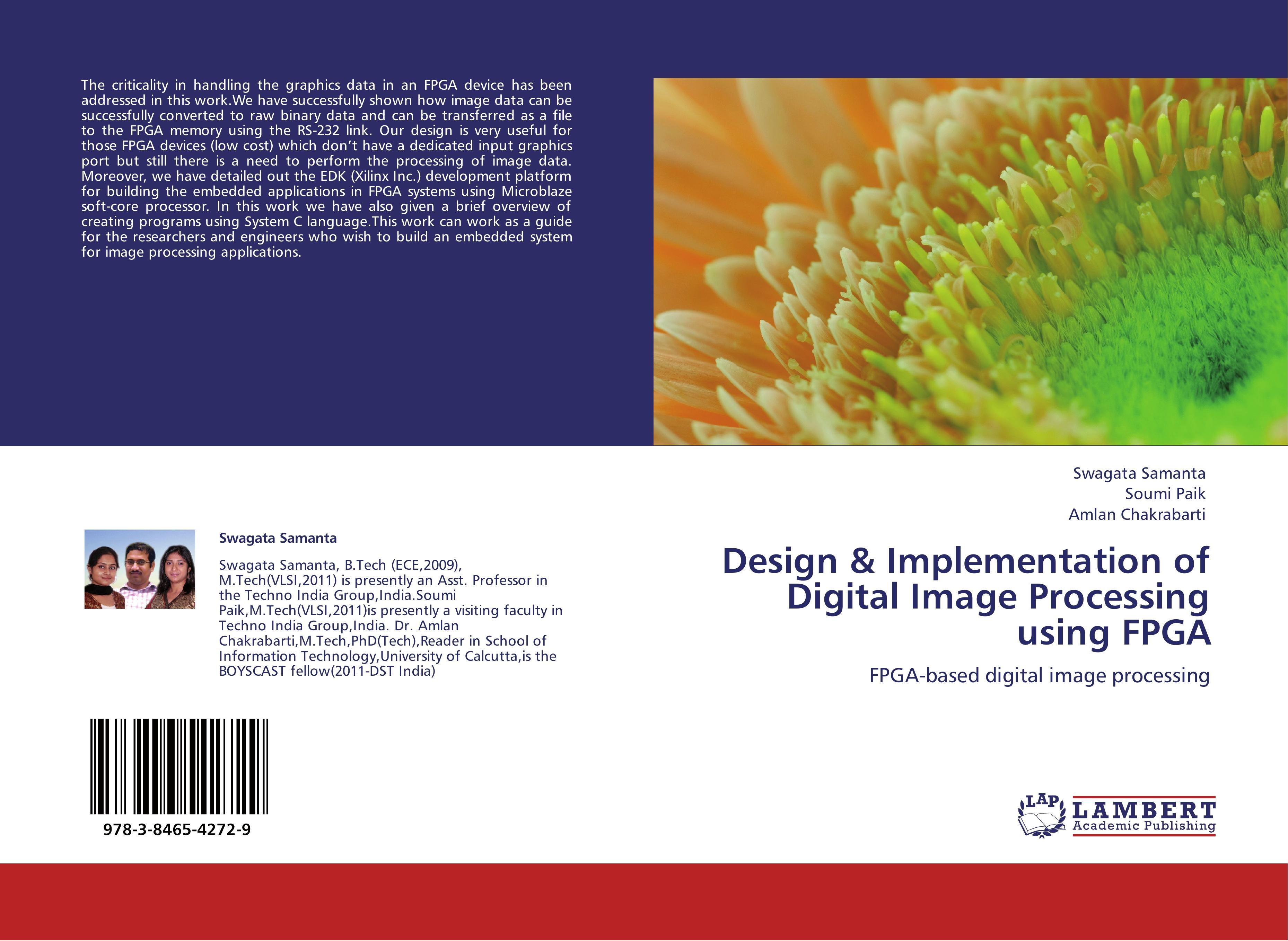 Design & Implementation of Digital Image Processing using FPGA