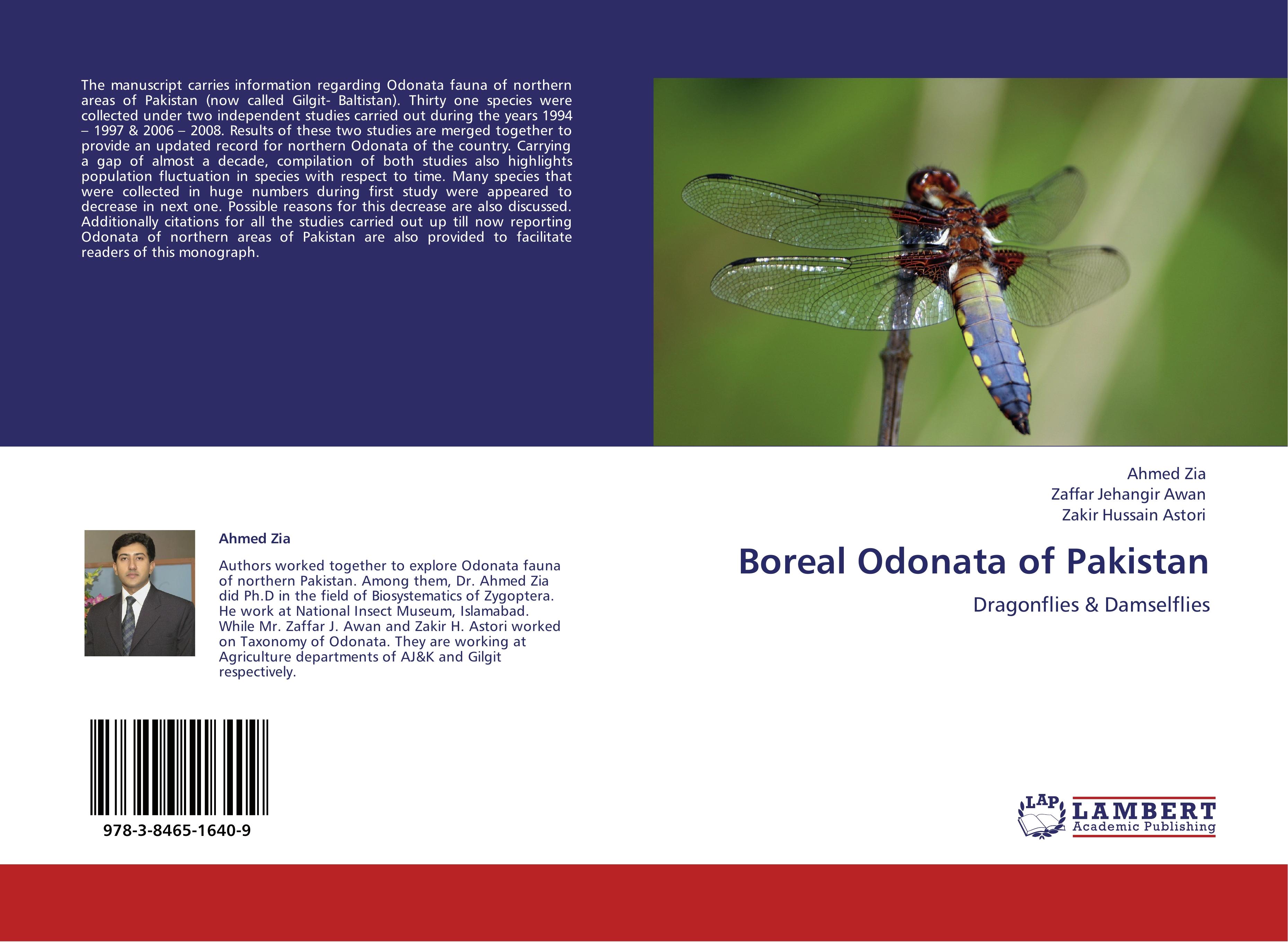 Boreal Odonata of Pakistan