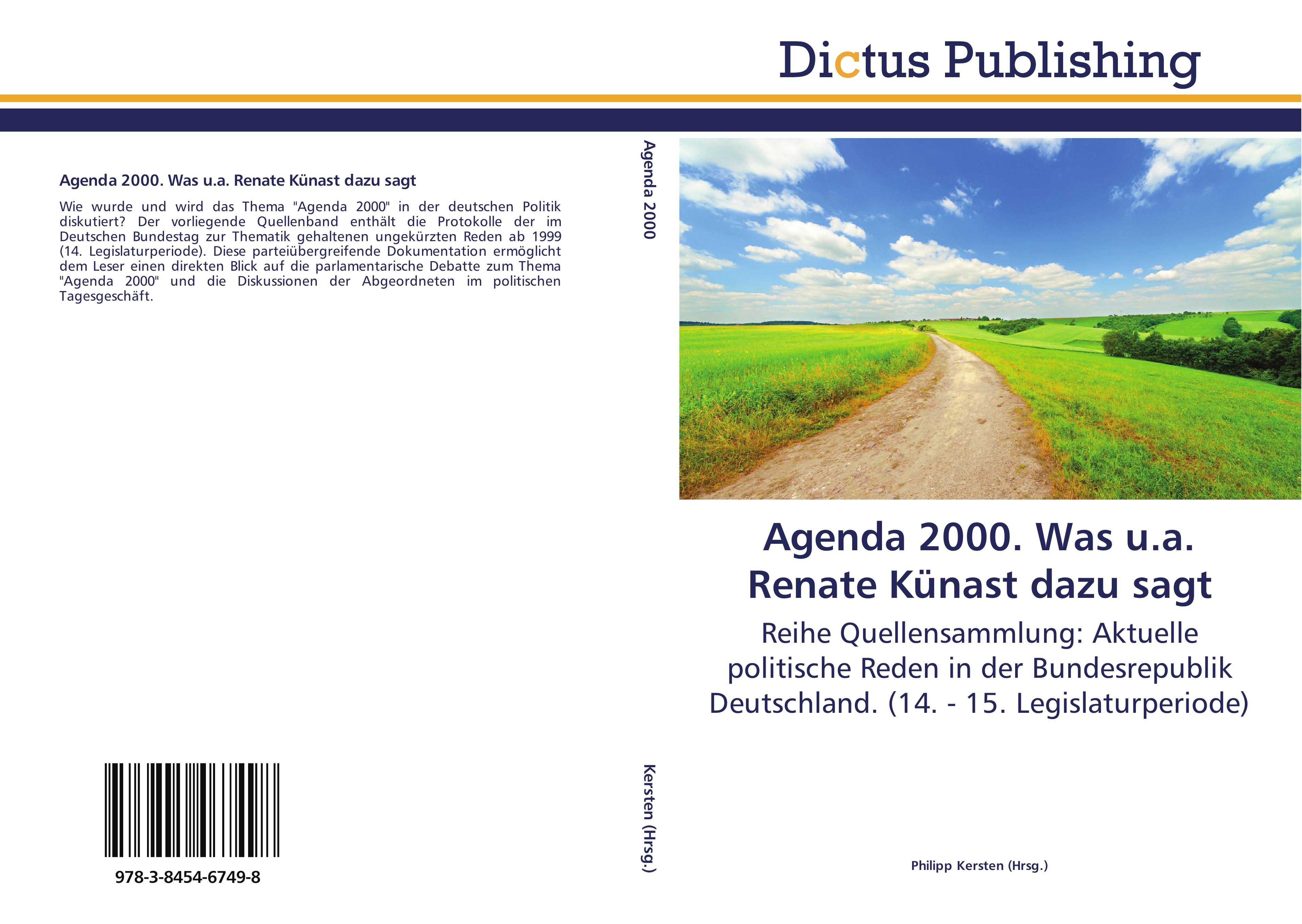 Agenda 2000. Was u.a. Renate Künast dazu sagt