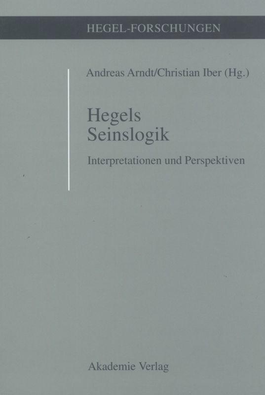 Hegels Seinslogik