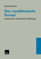 Das republikanische Europa