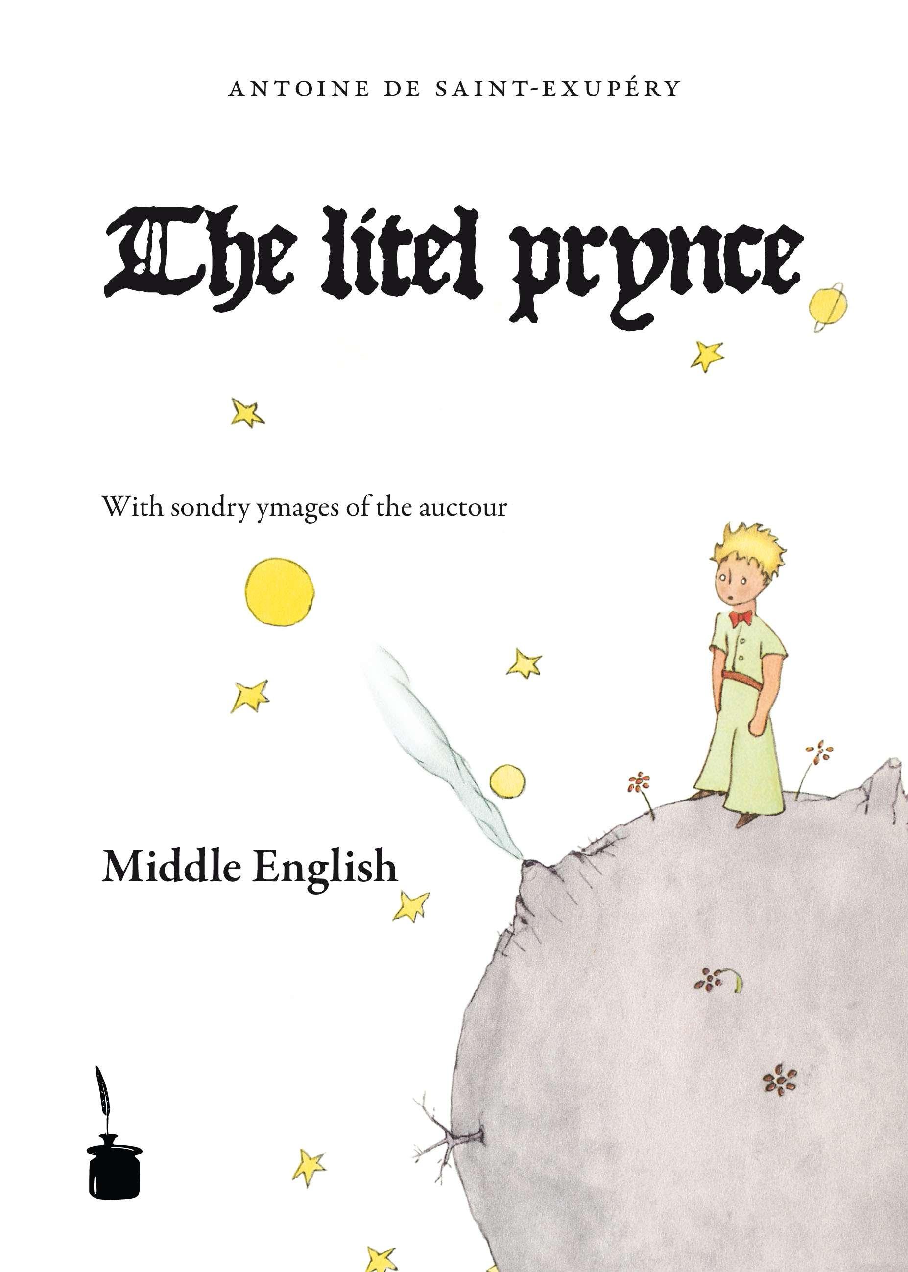 Der kleine Prinz. Le Petit Prince-Middle English