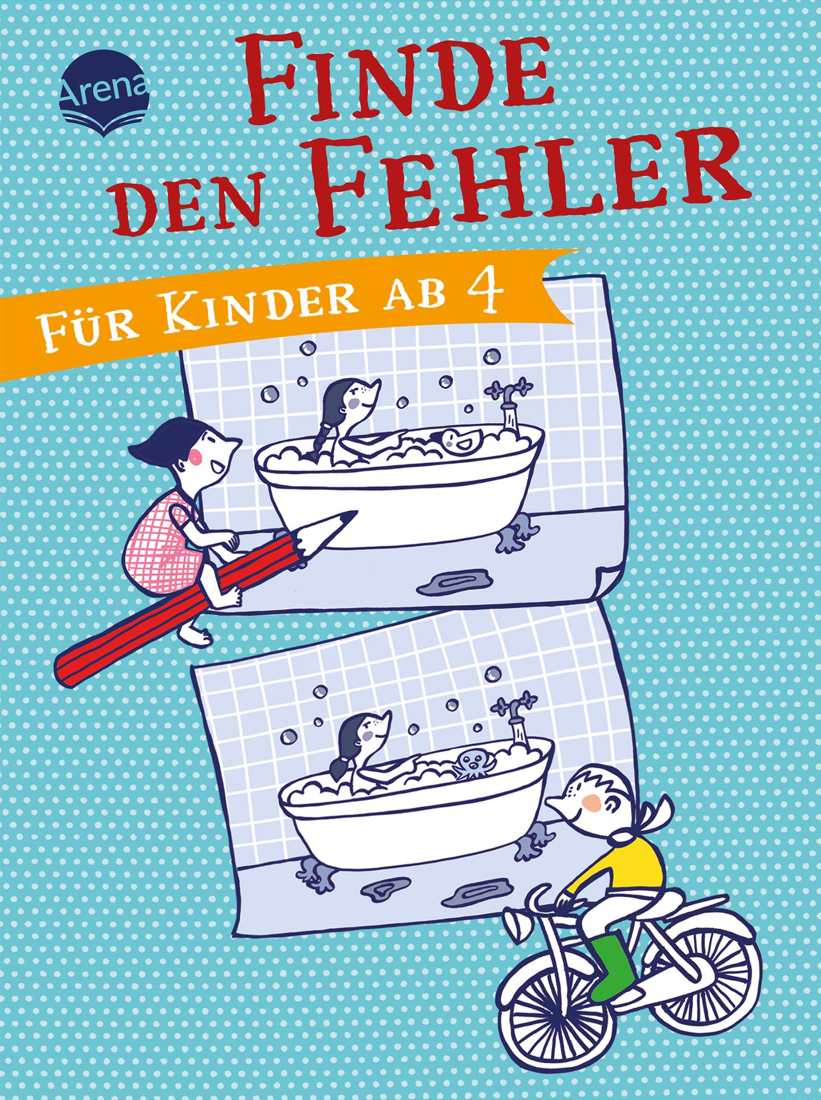 Finde den Fehler. Für Kinder ab 4