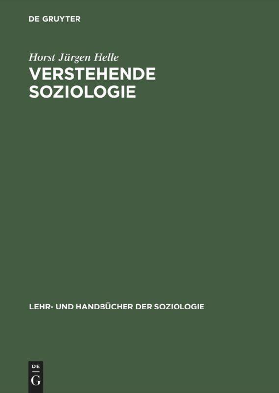 Verstehende Soziologie