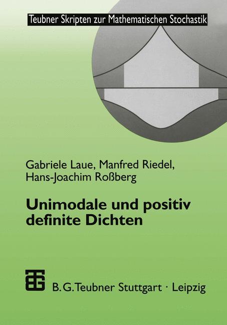 Unimodale und positiv definite Dichten