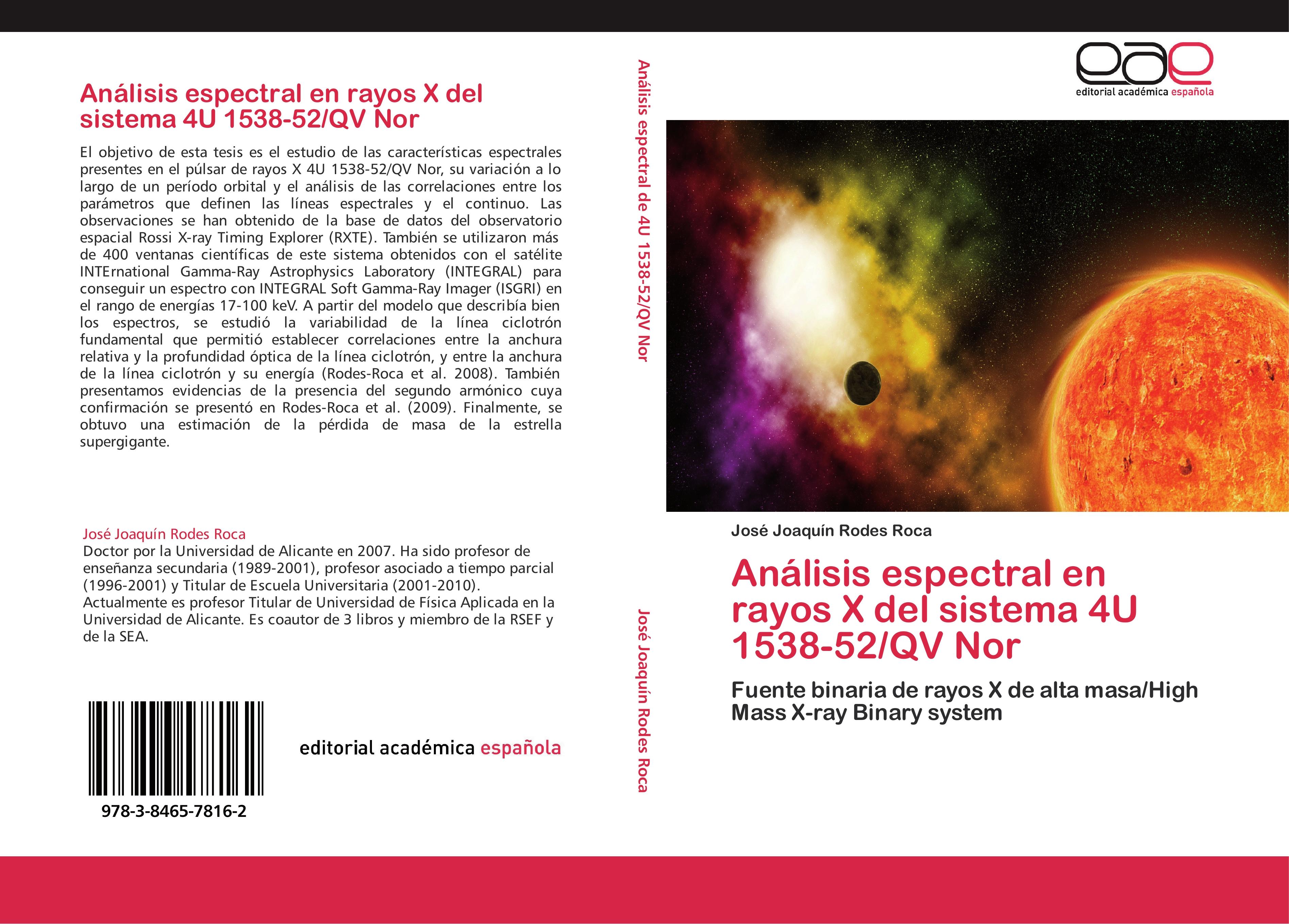 Análisis espectral en rayos X del sistema 4U 1538-52/QV Nor