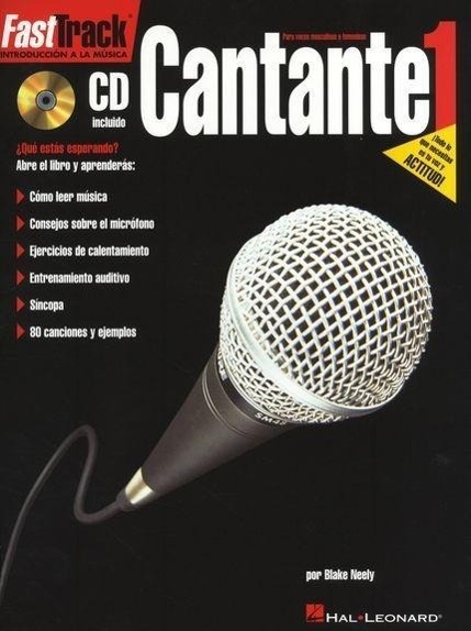 Cantante 1: Fasttrack Lead Singer Method Book 1 - Spanish Edition (Book/Online Audio)