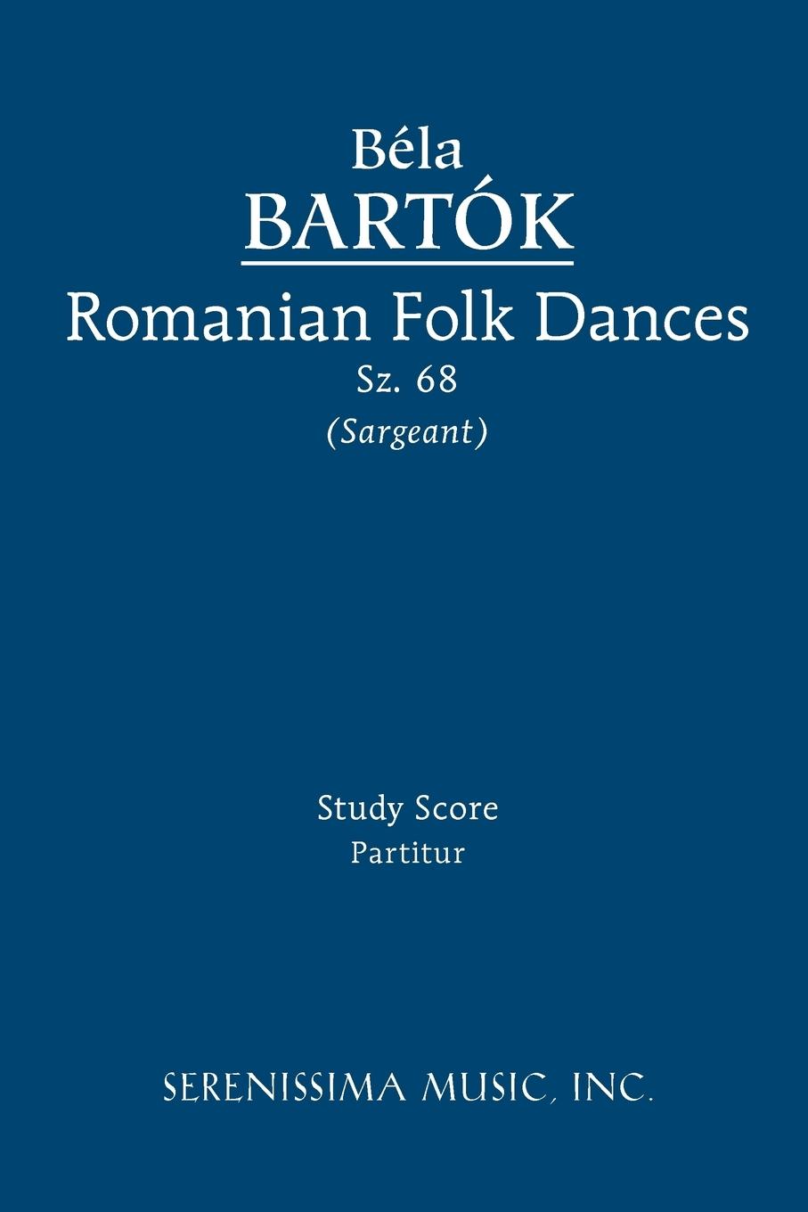 Romanian Folk Dances, Sz.68