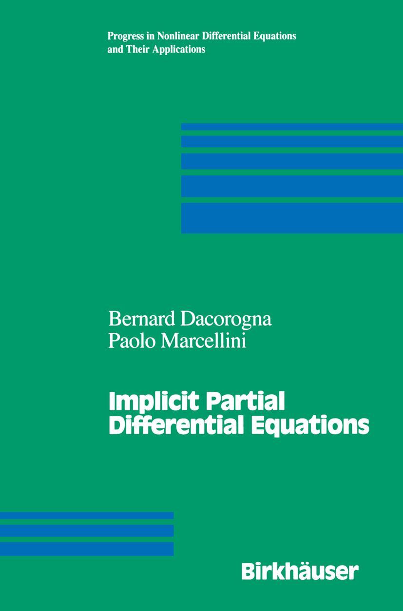 Implicit Partial Differential Equations