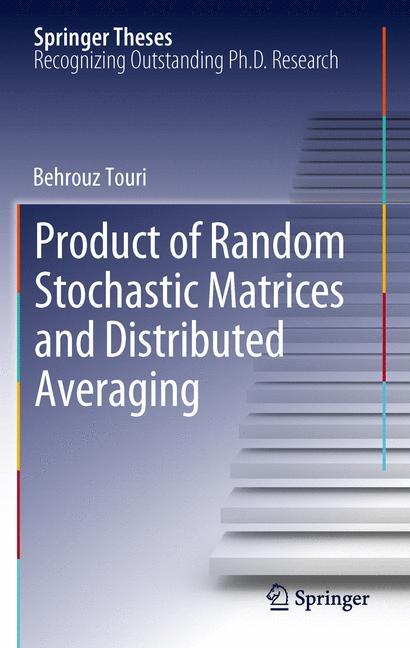 Product of Random Stochastic Matrices and Distributed Averaging