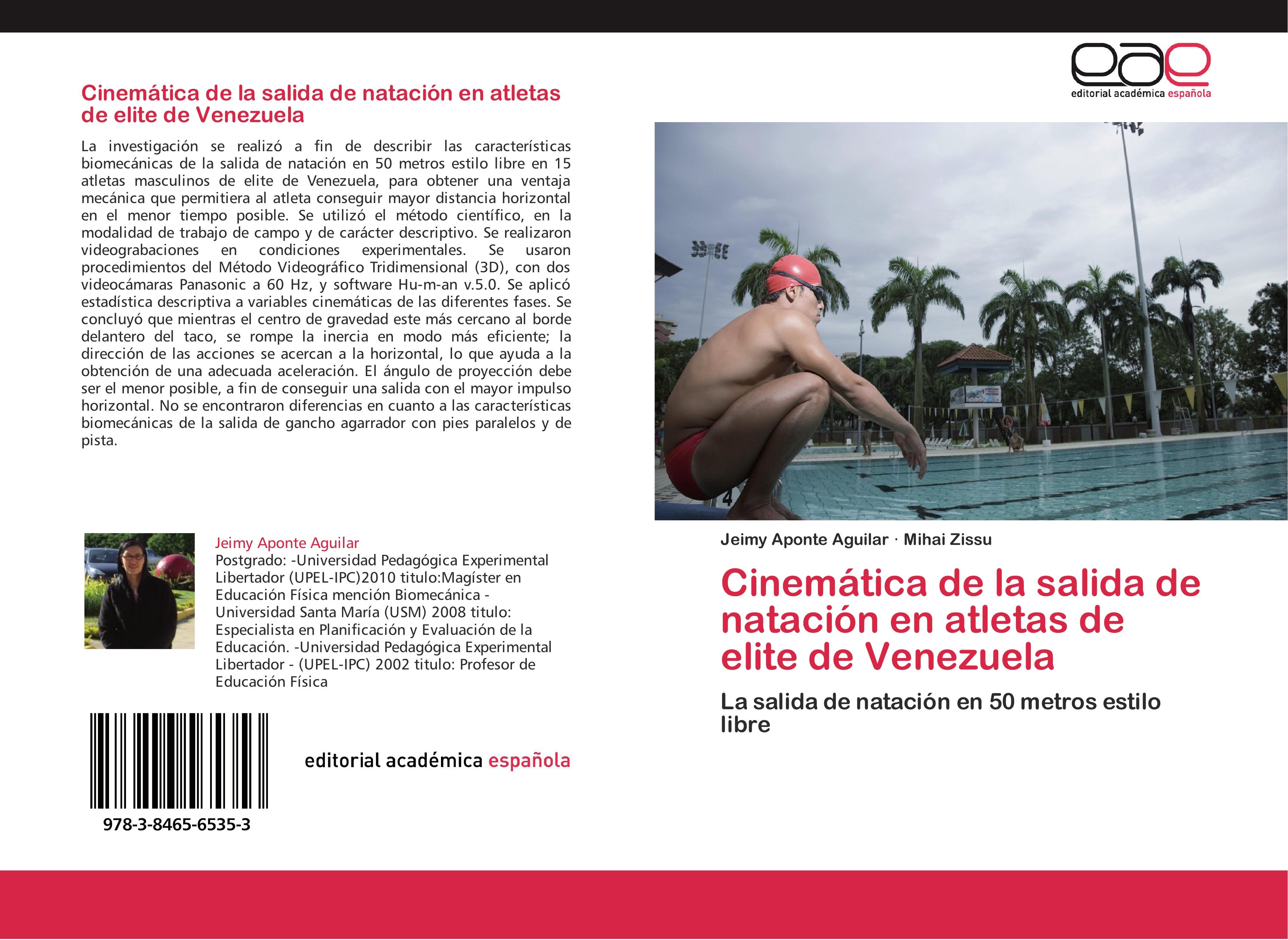 Cinemática de la salida de natación en atletas de elite de Venezuela