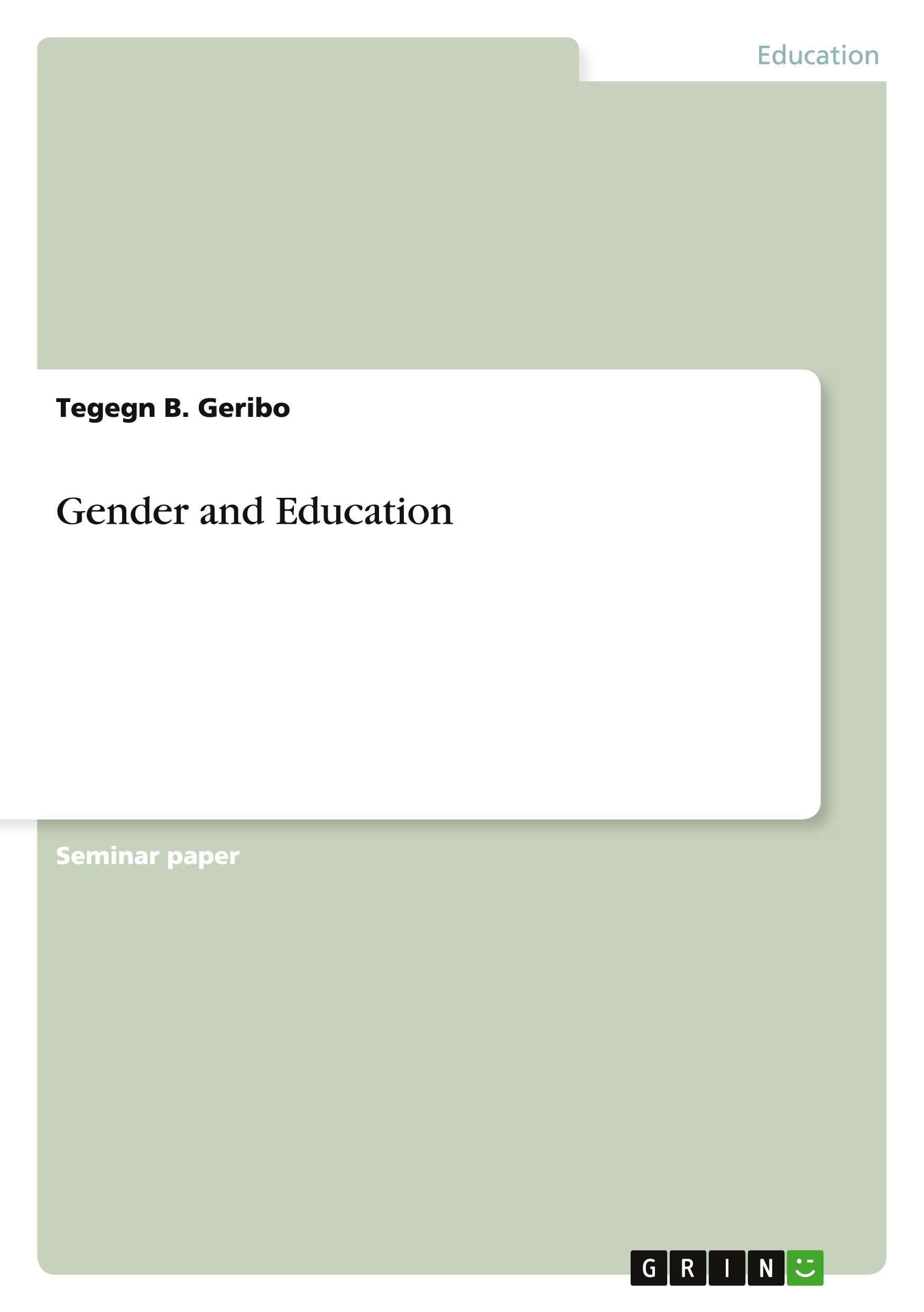 Gender and Education