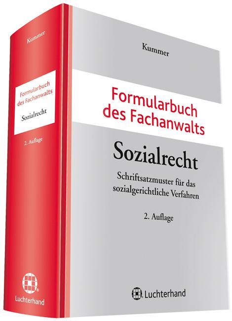 Formularbuch des Fachanwalts Sozialrecht