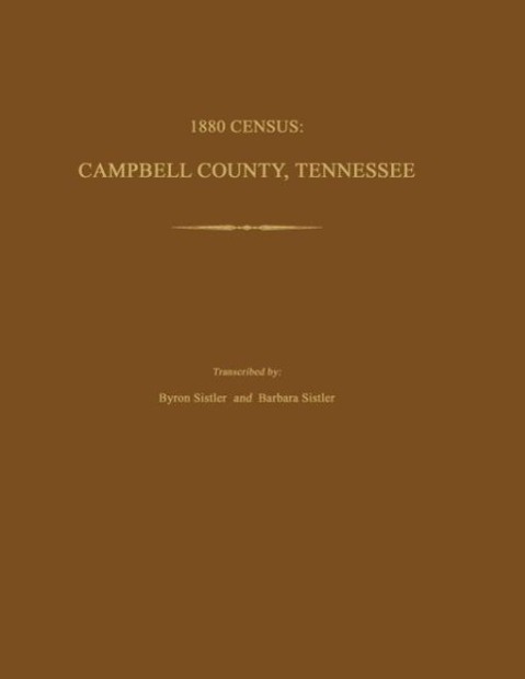 1880 Census: Campbell County, Tennessee