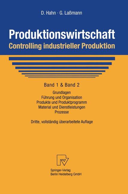 Produktionswirtschaft - Controlling industrieller Produktion