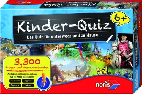 Kinderquiz für schlaue Kids blau