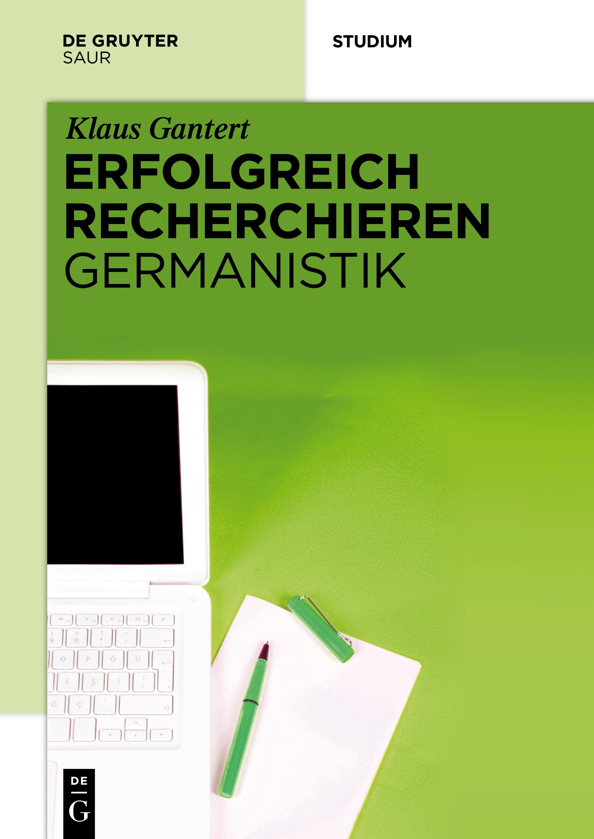 Erfolgreich recherchieren - Germanistik