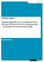 Implementierung eines Kennzahlensystems für mehr Effizienz in der Vertriebssteuerung - am Beispiel der Koch Media GmbH