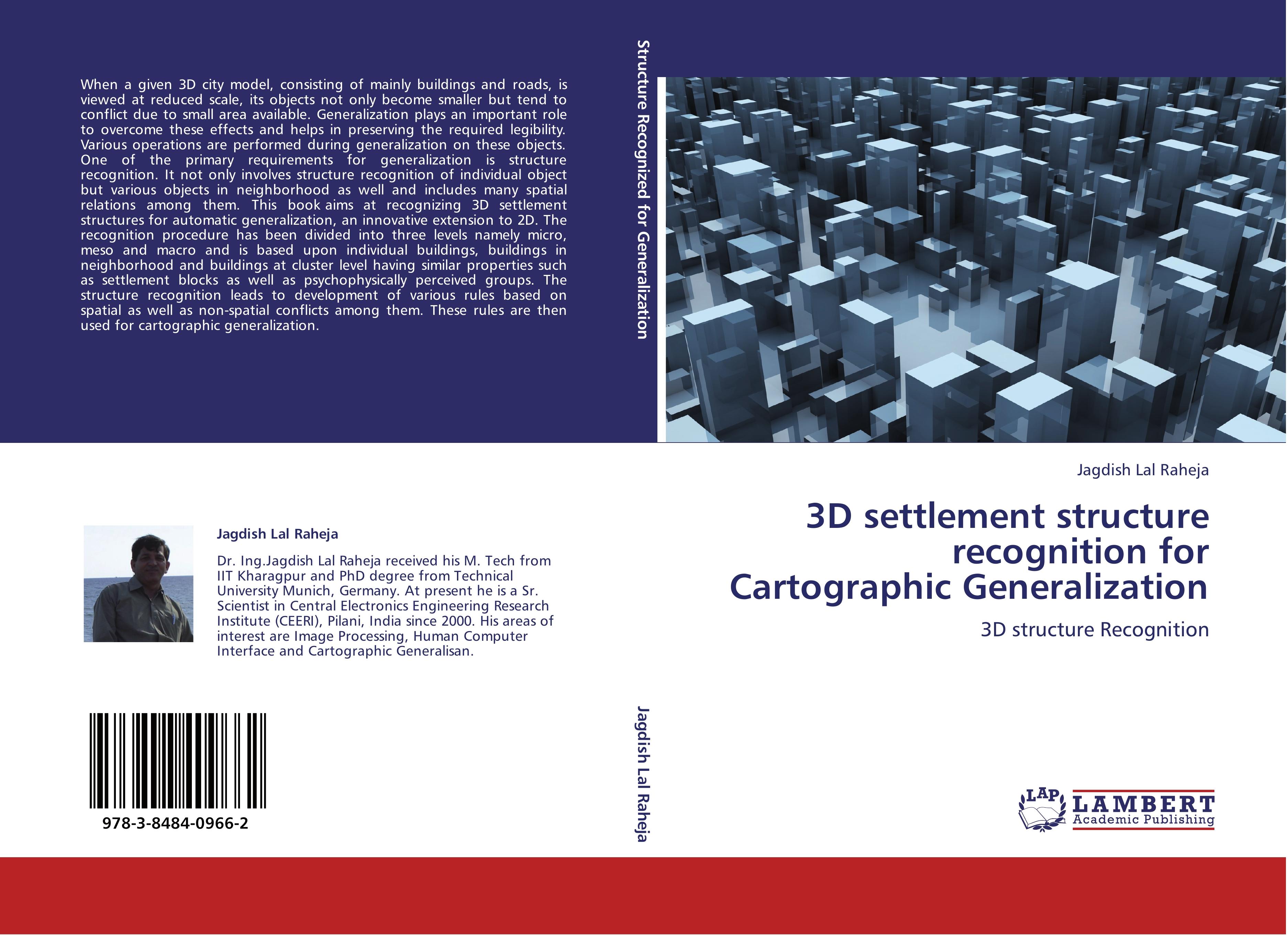 3D settlement structure recognition for Cartographic Generalization