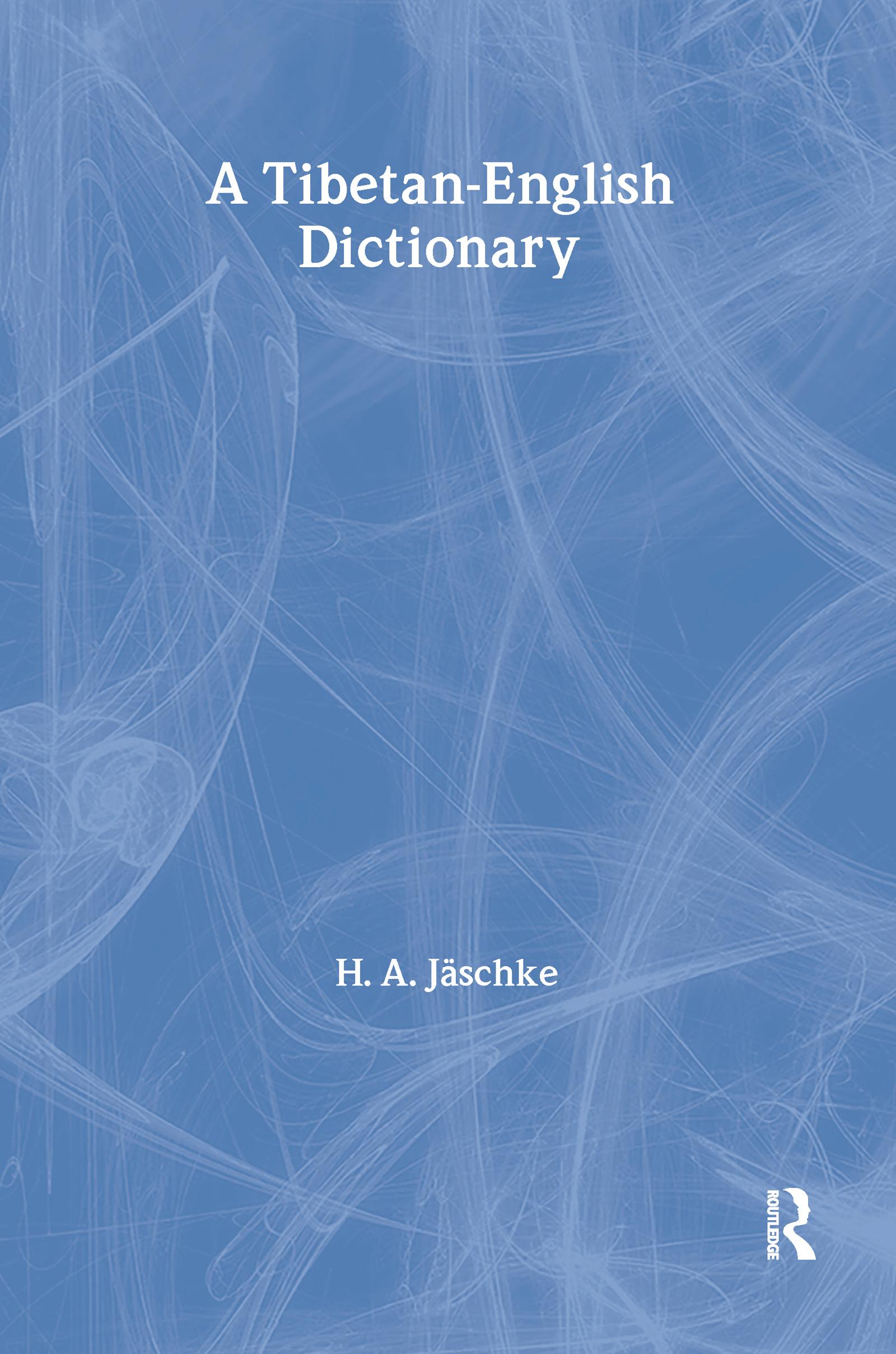 Tibetan-English Dictionary