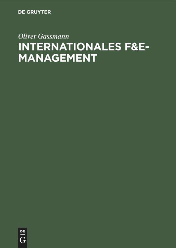 Internationales F&E-Management