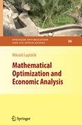 Mathematical Optimization and Economic Analysis