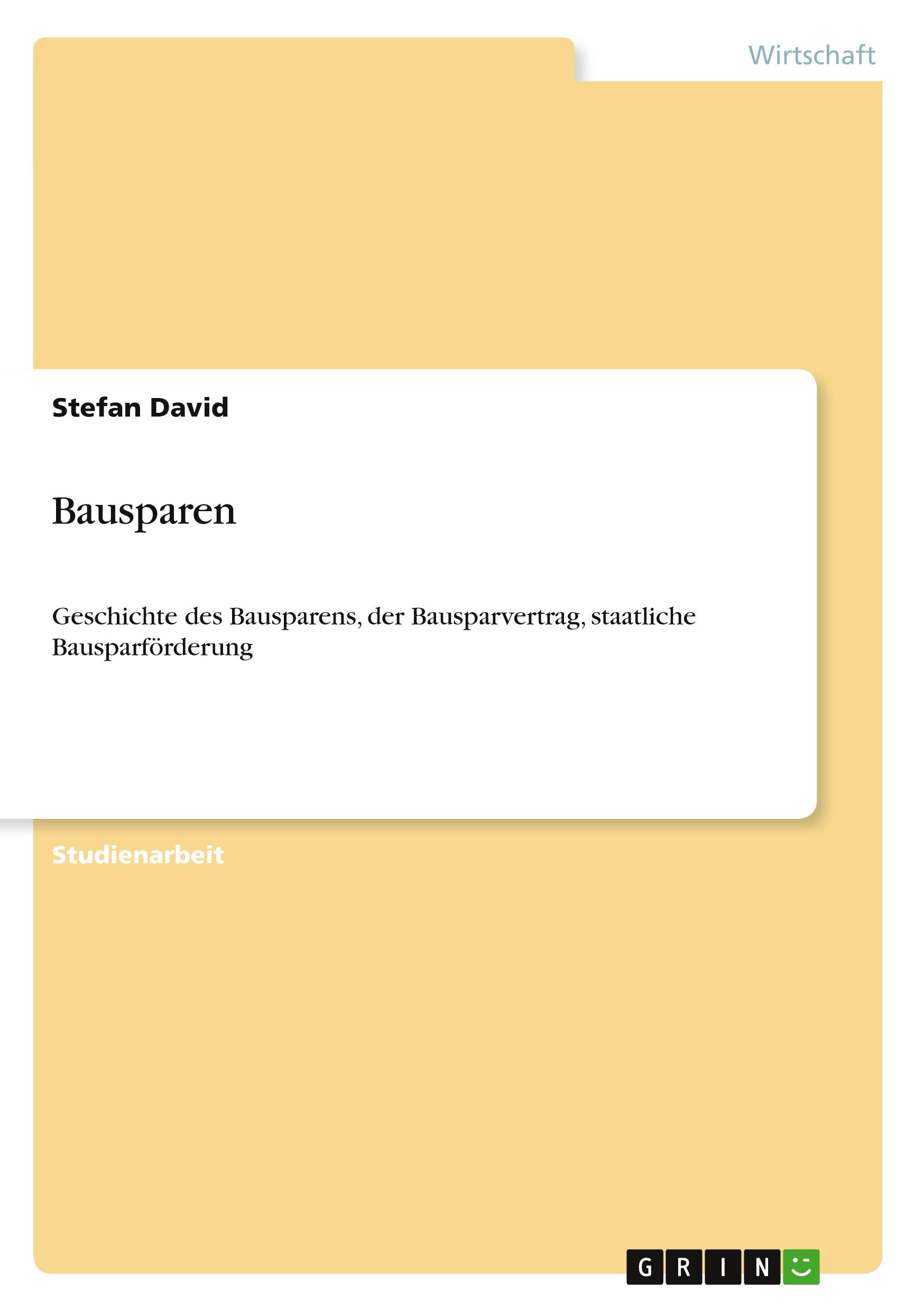 Bausparen