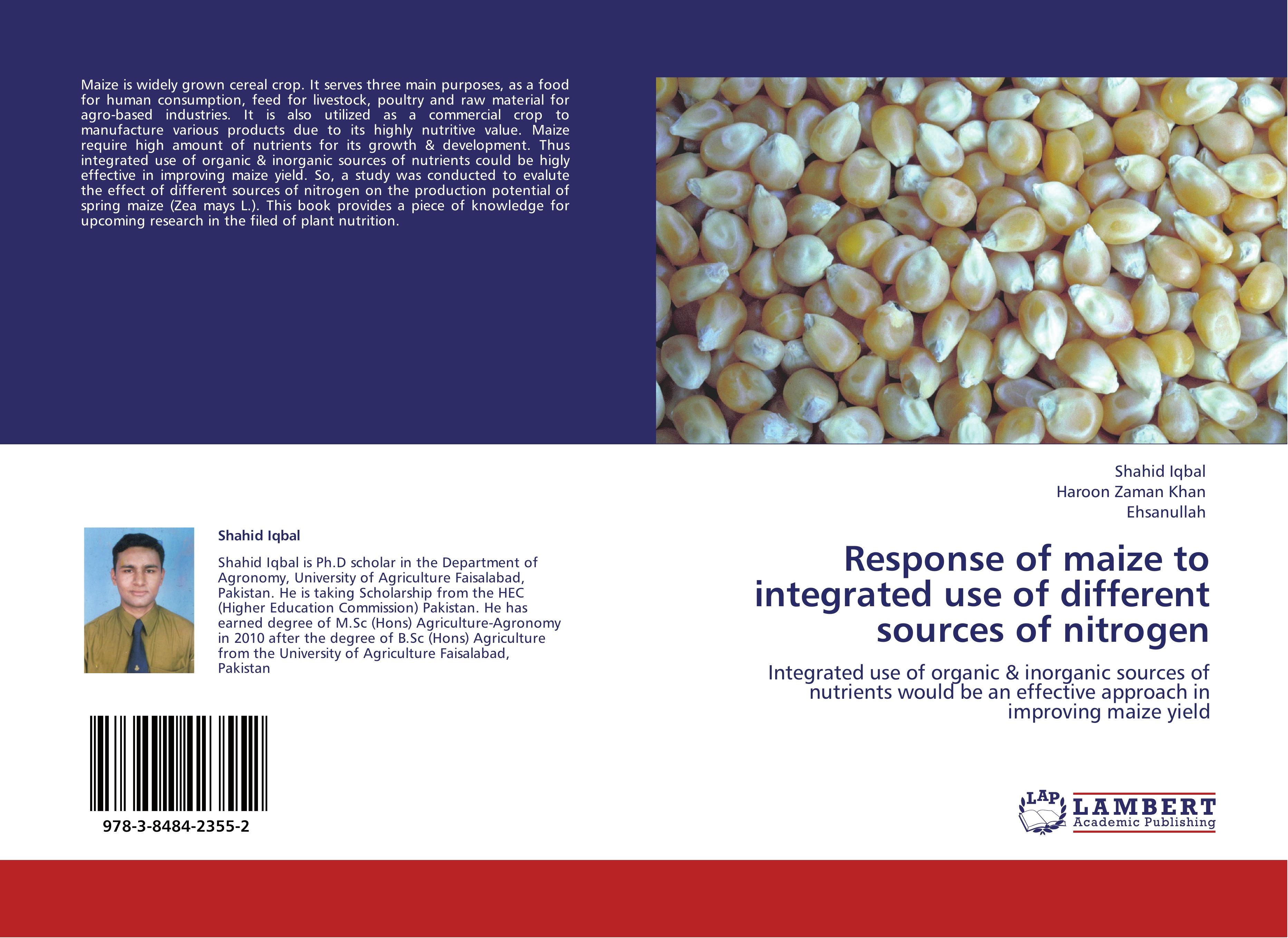 Response of maize to integrated use of different sources of nitrogen