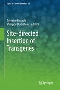 Site-directed insertion of transgenes