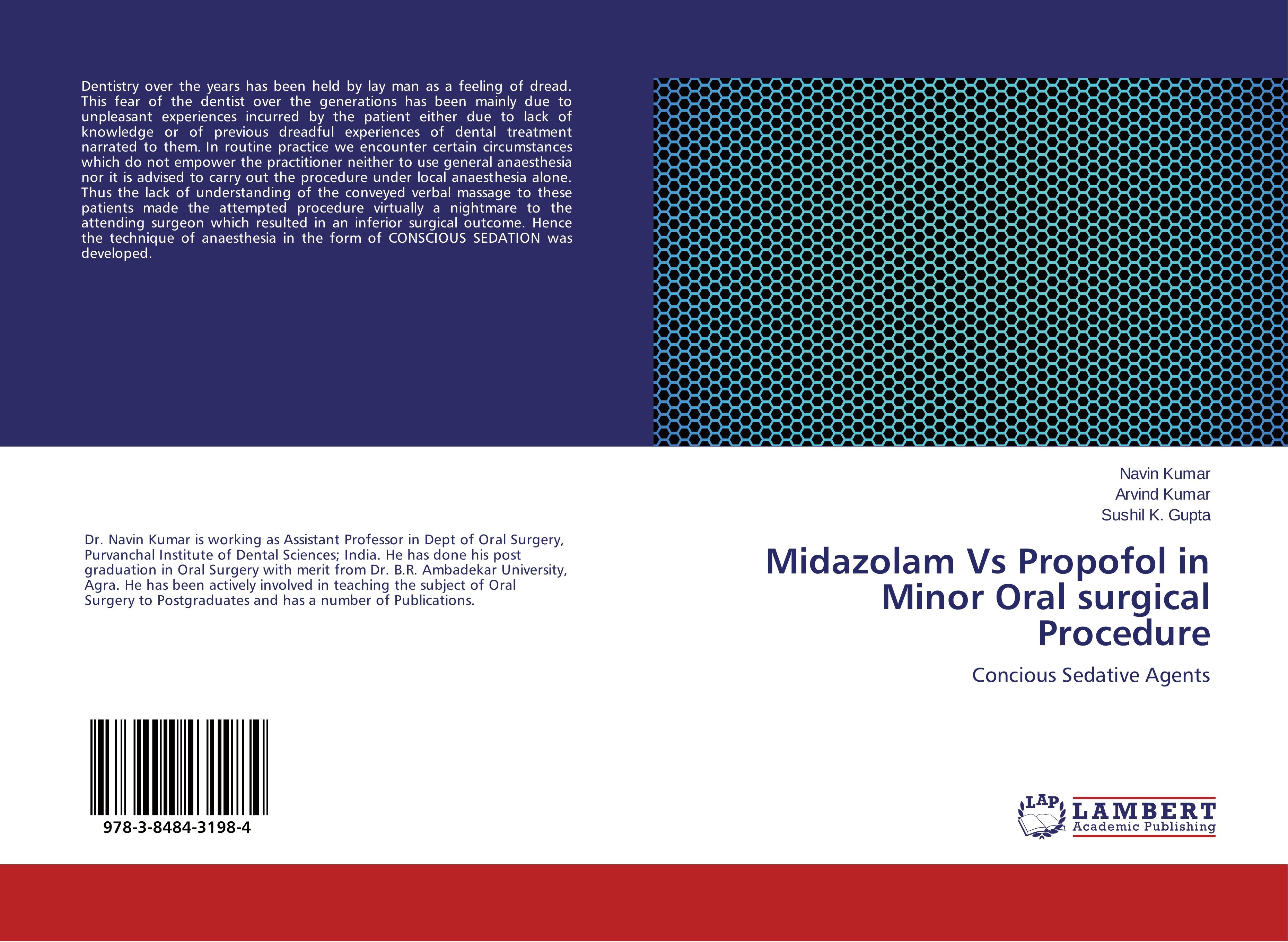 Midazolam Vs Propofol in Minor Oral surgical Procedure