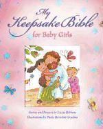 My Baby Keepsake Bible for Baby Girls